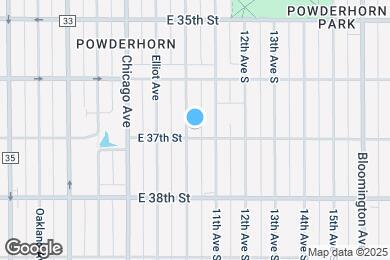 Map image of the property - 3645 10th Ave S