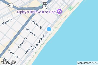 Map image of the property - 700 N Ocean Blvd