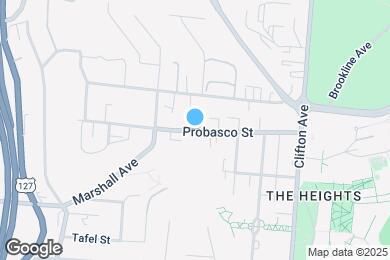 Map image of the property - 403 Probasco St