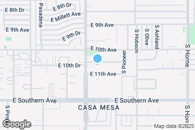 Map image of the property - 429 E 10th Dr