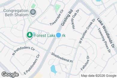 Map image of the property - 11 Brentwood Oaks Ct