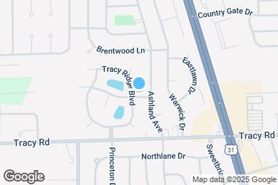Map image of the property - 1111 Berwyn Rd