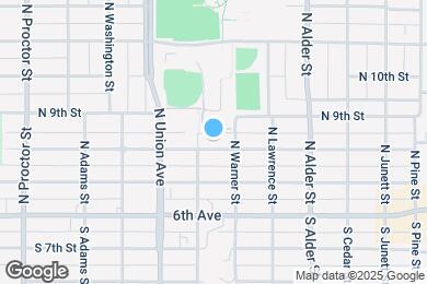 Map image of the property - 3413 N 8th St