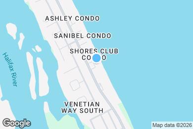 Map image of the property - 3831 S Atlantic Ave