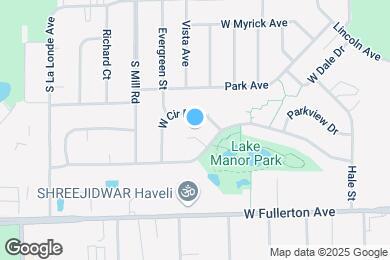 Map image of the property - 418 W Lake Park Dr