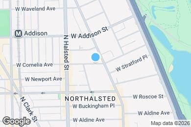 Map image of the property - 656 W Cornelia Ave