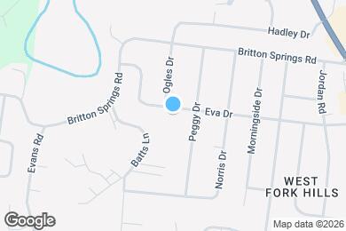 Map image of the property - 602 Eva Dr