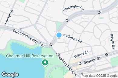 Map image of the property - 1850 Commonwealth Ave