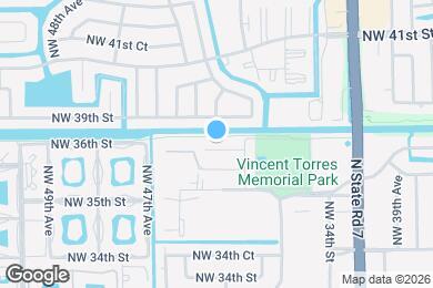 Map image of the property - 4441 NW 37th St