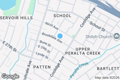 Map image of the property - 2934 Brookdale Ave