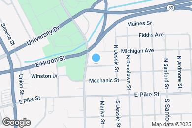 Map image of the property - 21 Bellevue St