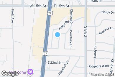 Map image of the property - 1819 Chelsea Dr