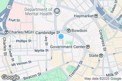 Map image of the property - 29 Bowdoin St