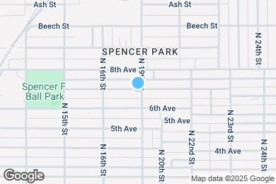Map image of the property - 1663 7th Ave