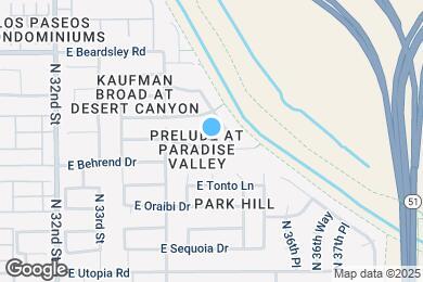 Map image of the property - 19819 N 34th Pl