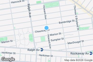 Map image of the property - 316 Chauncey St