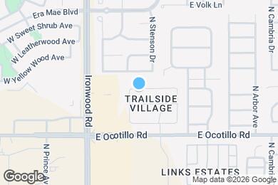 Map image of the property - 517 E Press Rd