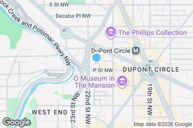 Map image of the property - 2141 P St NW