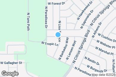 Map image of the property - 3876 W Boulton St
