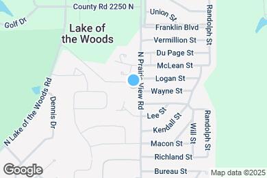 Map image of the property - 701 N Prairieview Rd