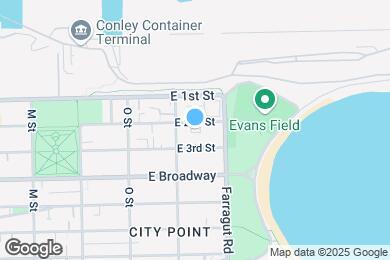 Map image of the property - 925 E 2nd St