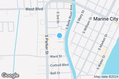 Map image of the property - Belle River Apartments