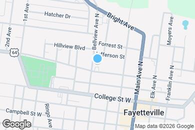 Map image of the property - 307 Washington St W