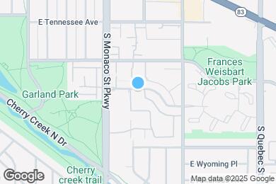 Map image of the property - 6650 E Arizona Ave