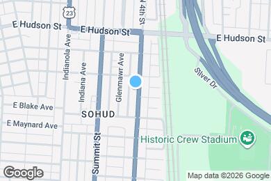 Map image of the property - 2389 N 4th St