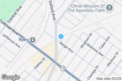 Map image of the property - 933 Bleigh Ave