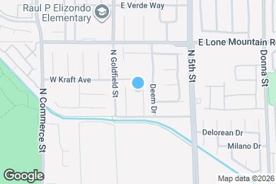 Map image of the property - 4633 N Sergeant Ct