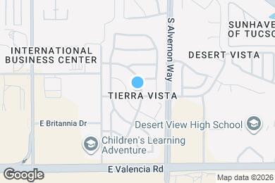 Map image of the property - 6286 S Sun View Way