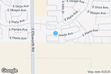 Map image of the property - 9339 E Posada Ave