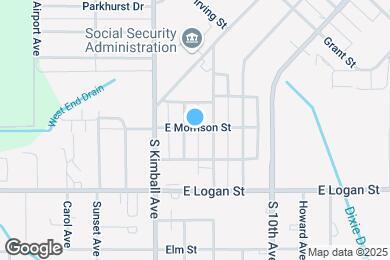 Map image of the property - 212 E Morrison St
