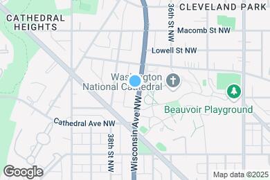 Map image of the property - 3100 Wisconsin Ave NW
