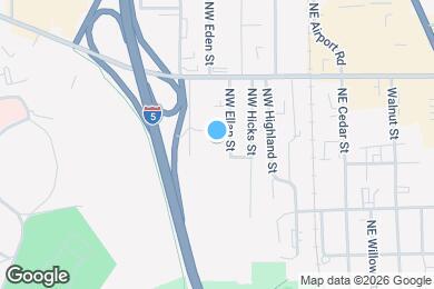 Map image of the property - 1250 NW Ellan St