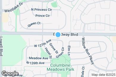 Map image of the property - 3009 W 127th Ave