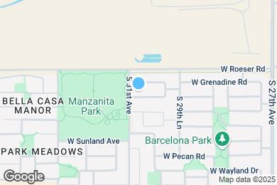 Map image of the property - 3044 W Chanute Pass