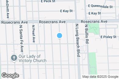 Map image of the property - 711 N Sloan Ave