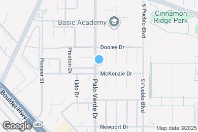 Map image of the property - 320 Palo Verde Dr