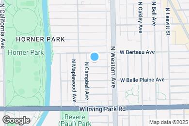 Map image of the property - 4700 N Ashland Ave