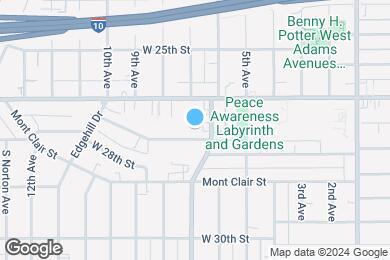 Map image of the property - 3715 W 27th St