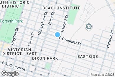 Map image of the property - 549 E Gwinnett St