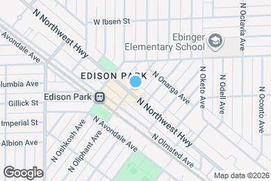 Map image of the property - 6697 N Northwest Hwy