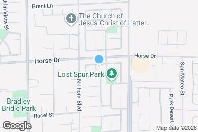 Map image of the property - 8332 N Blazing Sky Ct