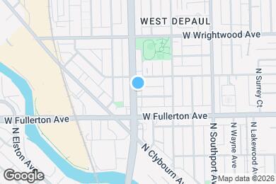 Map image of the property - 2439 N Ashland Ave