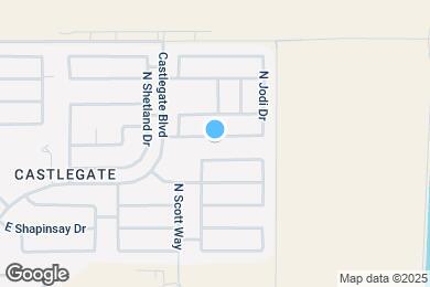 Map image of the property - 4821 E Meadow Mist Ln