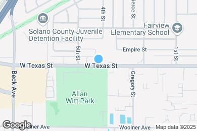 Map image of the property - 1700 W Texas St