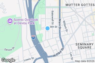 Map image of the property - 817 Perry St