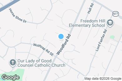 Map image of the property - 8403 Woodford Ct